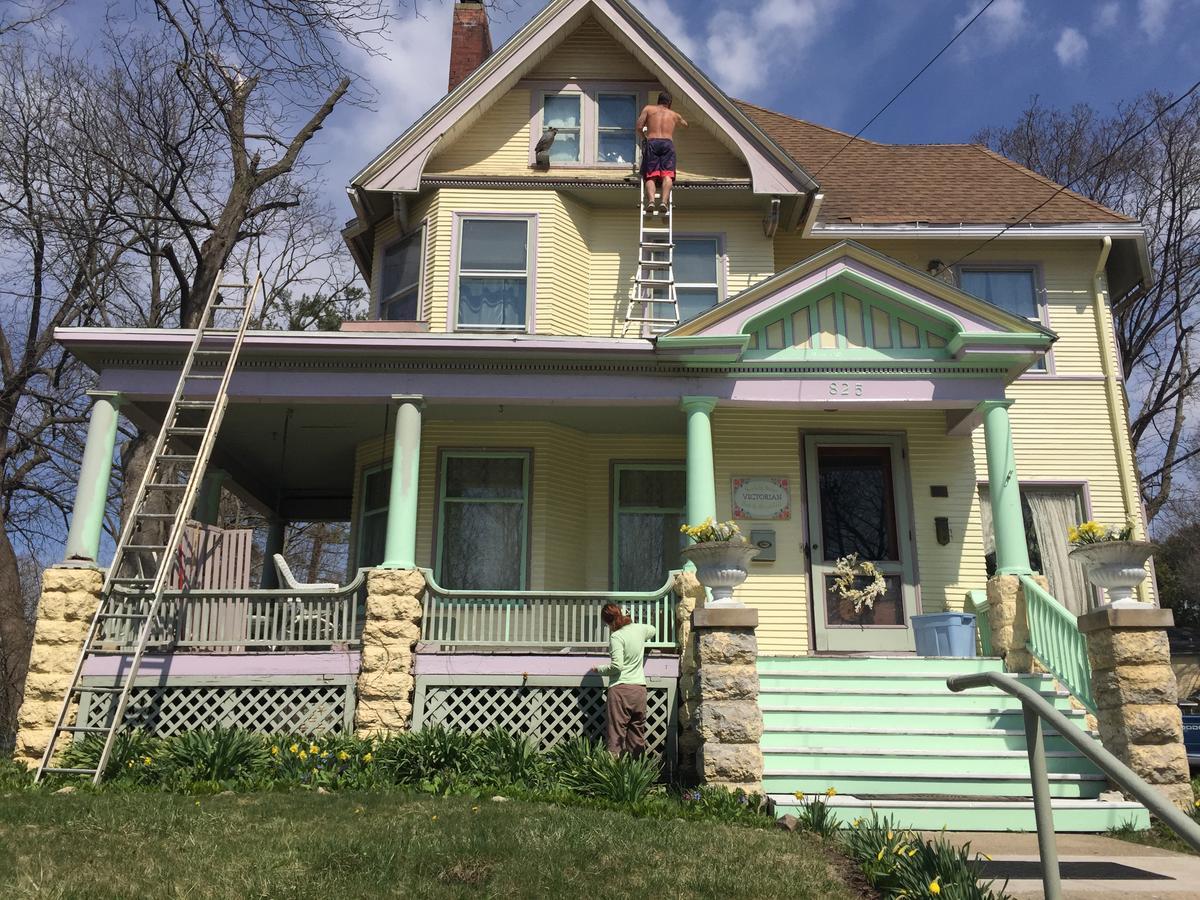 Scarlett House Victorian B & B Джейнсвилл Экстерьер фото